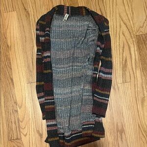 Pomelo Kids Multicolor Striped Cardigan